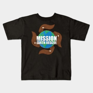Mission Earth Rescue Kids T-Shirt